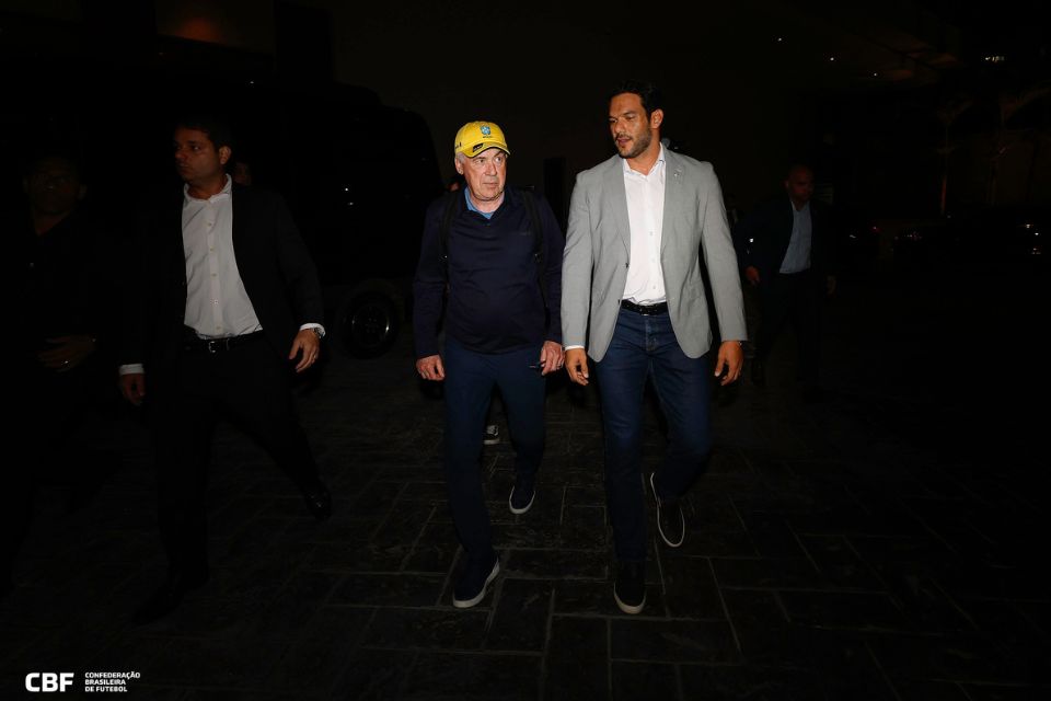 Carlo Ancelotti já tinha enviado à CBF uma pré-lista com os nomes de 52 jogadores