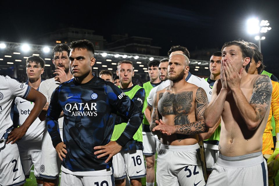 A Inter de Milão perdeu o título italiano para a Napoli, por apenas um ponto de fiderença