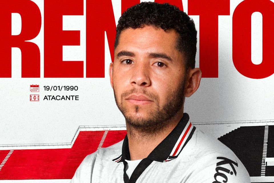 Renato chega para reforçar o setor ofensivo do Santa Cruz