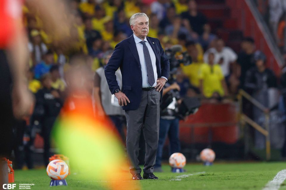 A estreia de Carlo Ancelotti foi marcada por um empate sem gols