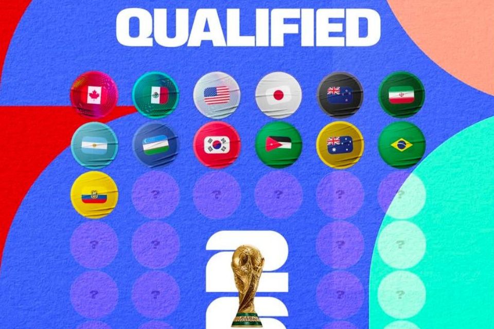 13 seleções já carimbaram seus passaportes para a Copa 