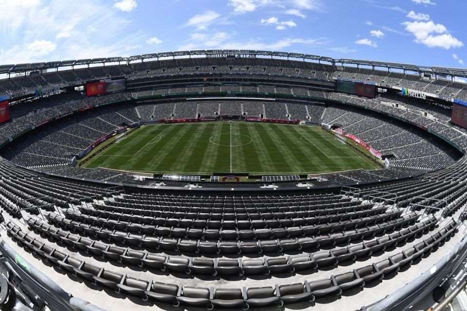 O MetLife Stadium, em Nova Jersey, será o palco da grande final do Mundial