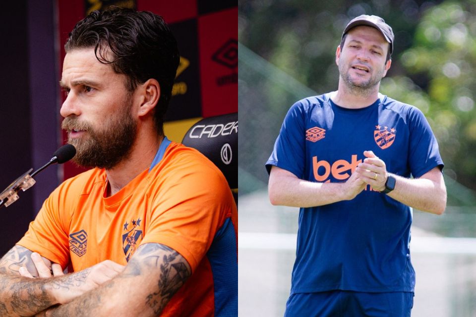 Lucas Lima e o elenco do Sport iniciaram a intertemporada sob o comando de Daniel Paulista