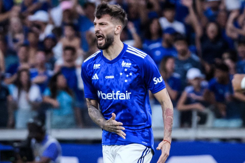 Pelo Cruzeiro, Lautaro Díaz marcou dois gols em 2025